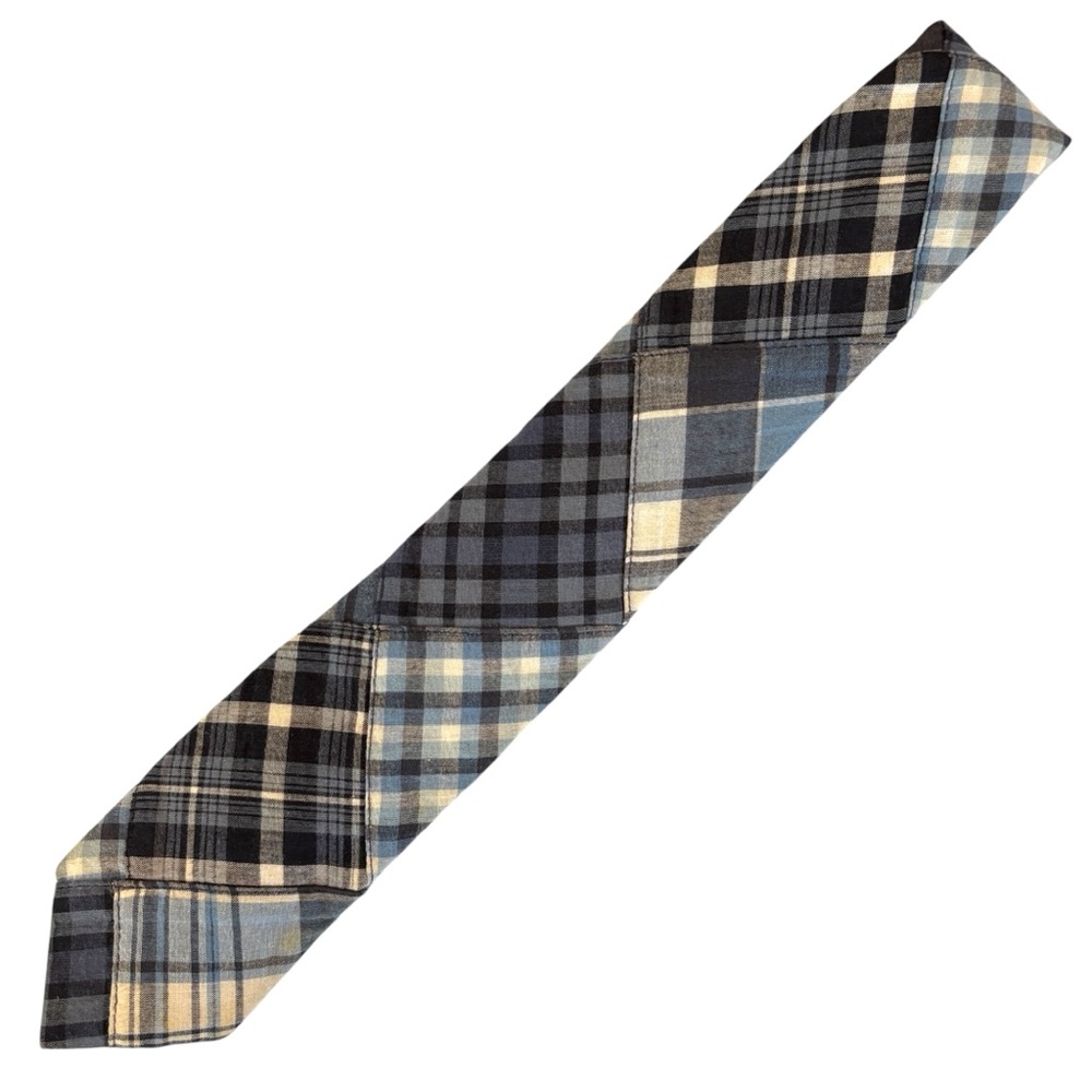 J. CREW COTTON PLAID TIE